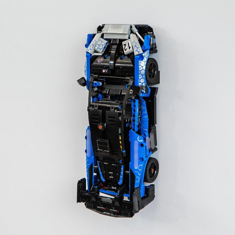 Brickify Wall Mount Compatible with Lego Technic Cars | Wall Mount Hook for Lego 42161 42151 42138 42153 42123 (2) - Image 5